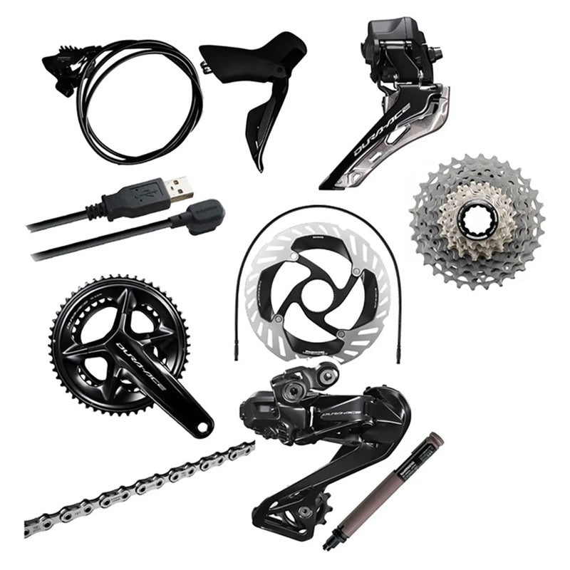 Grupo de componentes de bicicleta Dura Ace Di2 R9250 2x12s - Mercado de Luxo - O Maior E-Commerce de Bens, Produtos e Serviços de Luxo do Brasil.