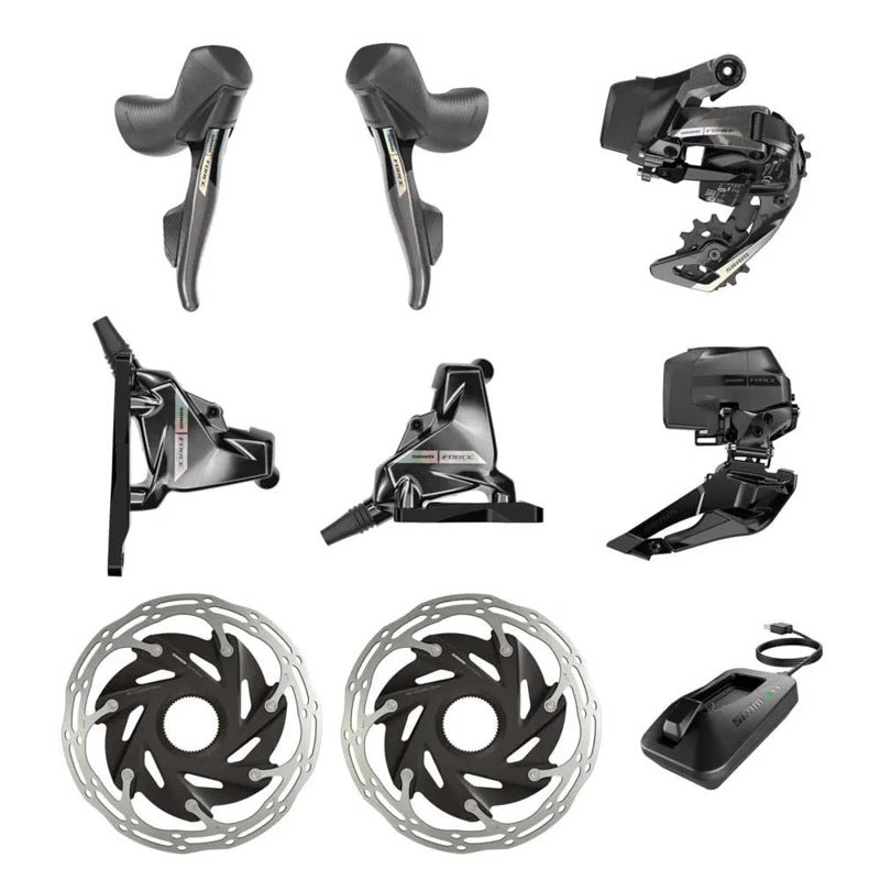 Grupo de componentes de bicicleta Force AXS D2 - Mercado de Luxo - O Maior E-Commerce de Bens, Produtos e Serviços de Luxo do Brasil.