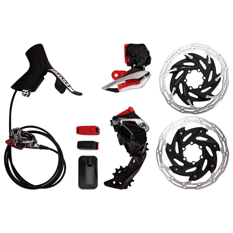 Grupo de componentes de bicicleta Red E-Tap AXS 2X HRD FM - Mercado de Luxo - O Maior E-Commerce de Bens, Produtos e Serviços de Luxo do Brasil.