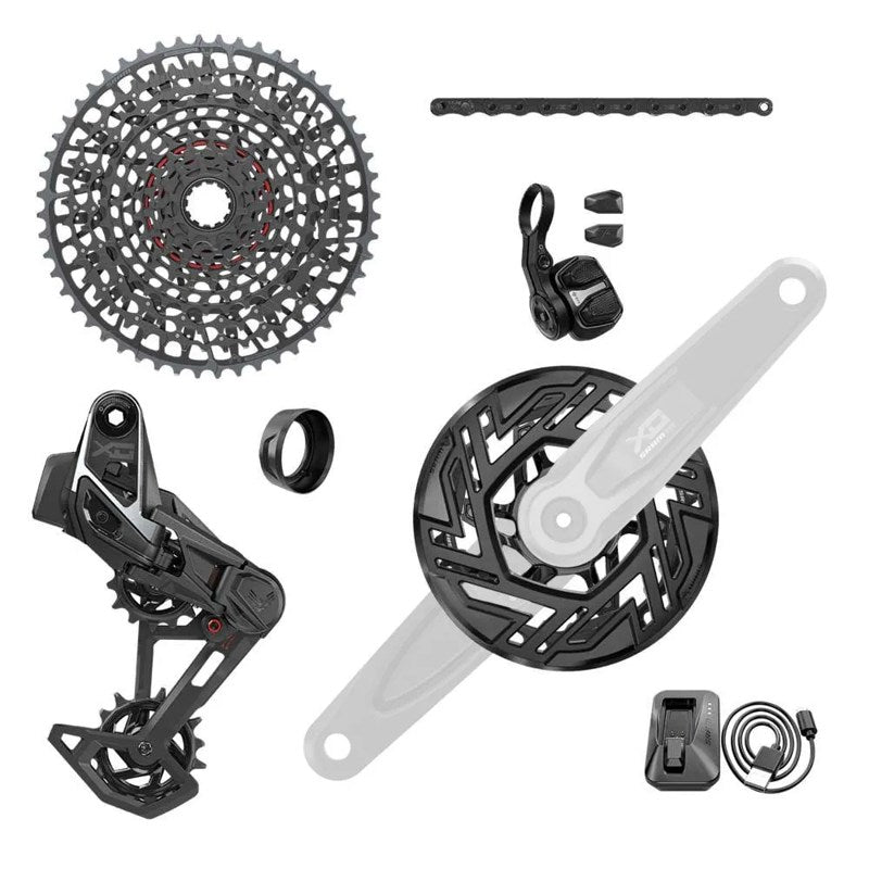 Grupo de componentes de bicicleta X0 T-Type Eagle E-MTB 104BCD Transmission AXS - Mercado de Luxo - O Maior E-Commerce de Bens, Produtos e Serviços de Luxo do Brasil.