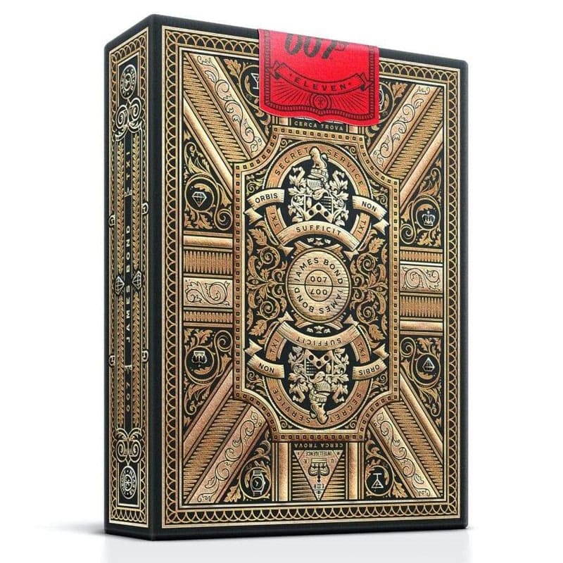 Baralho James Bond 007 Edição Gold by Theory11 - Mercado de Luxo - O Maior E-Commerce de Bens, Produtos e Serviços de Luxo do Brasil.