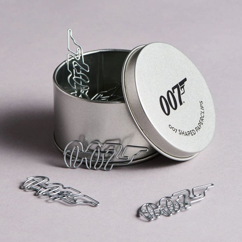 Clips de Papel James Bond 007 Prata - Mercado de Luxo - O Maior E-Commerce de Bens, Produtos e Serviços de Luxo do Brasil.
