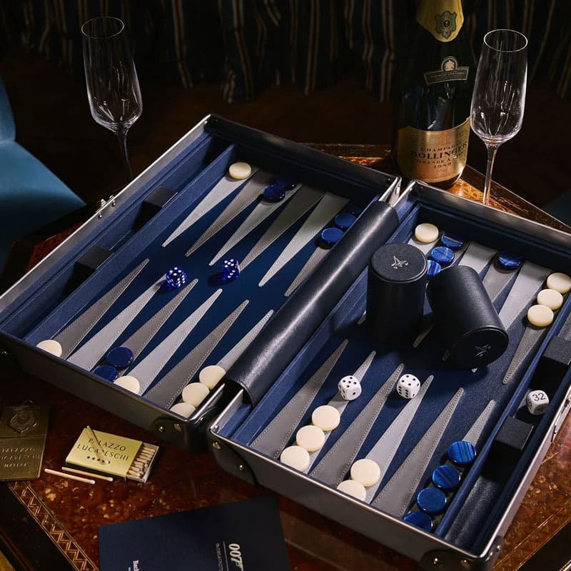 Jogo Gamão James Bond 007 Octopussy (1983) Official by Globe-Trotter - Mercado de Luxo - O Maior E-Commerce de Bens, Produtos e Serviços de Luxo do Brasil.