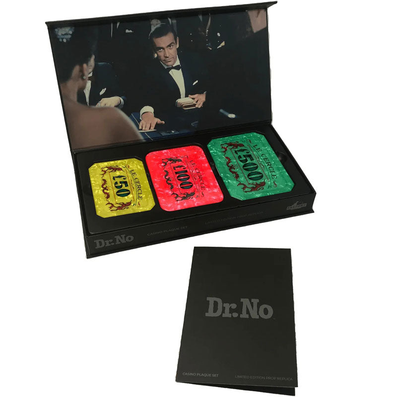 Répilca das Placas Chemin de Fer do Casino Le Cercle James Bond 007 Dr. No Edição Limitada - Mercado de Luxo - O Maior E-Commerce de Bens, Produtos e Serviços de Luxo do Brasil.