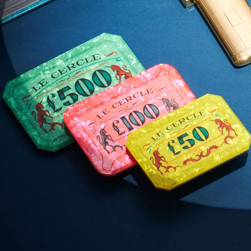 Répilca das Placas Chemin de Fer do Casino Le Cercle James Bond 007 Dr. No Edição Limitada - Mercado de Luxo - O Maior E-Commerce de Bens, Produtos e Serviços de Luxo do Brasil.