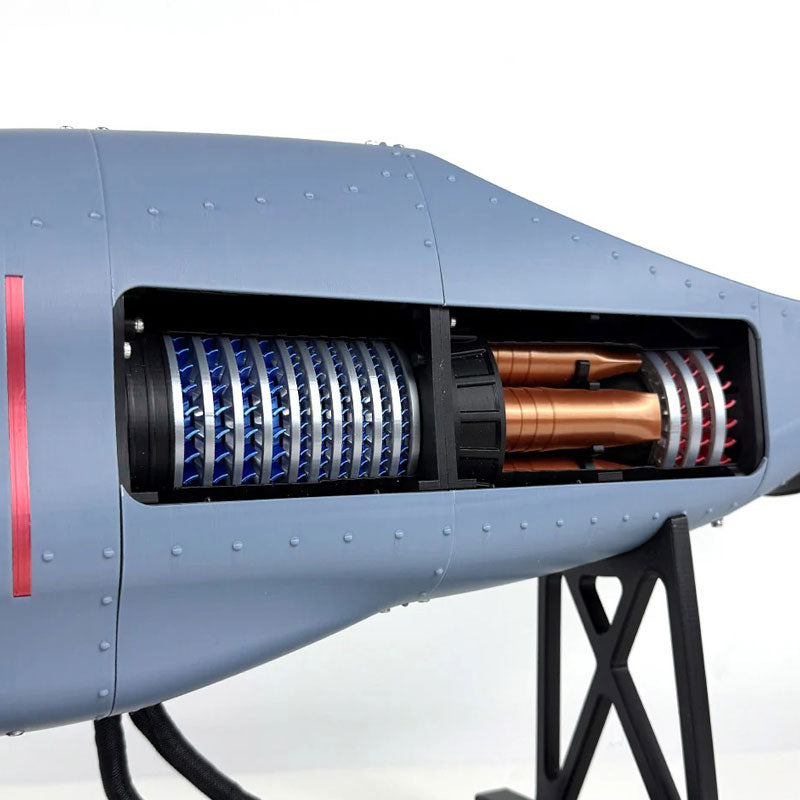 Motor turboélice T56-A-15 da aeronave de transporte C-130 Hercules - Mercado de Luxo - O Maior E-Commerce de Bens, Produtos e Serviços de Luxo do Brasil.