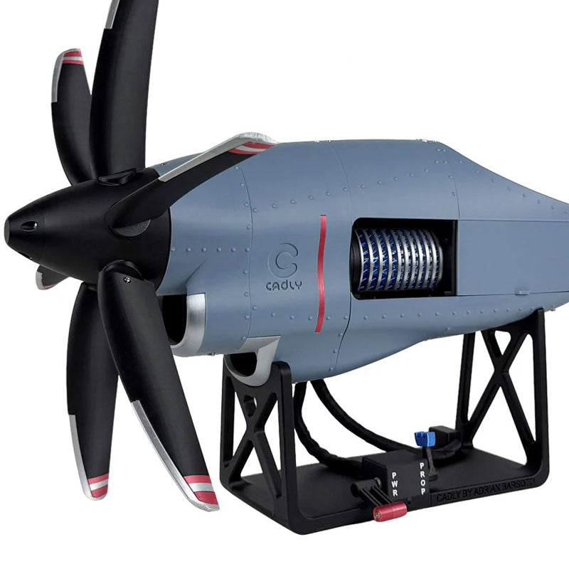 Motor turboélice T56-A-15 da aeronave de transporte C-130 Hercules - Mercado de Luxo - O Maior E-Commerce de Bens, Produtos e Serviços de Luxo do Brasil.