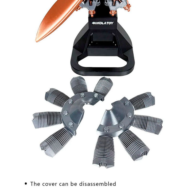 Motor Radial de 9 cilindros - Mercado de Luxo - O Maior E-Commerce de Bens, Produtos e Serviços de Luxo do Brasil.
