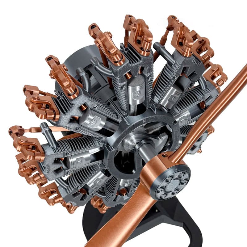 Motor Radial de 9 cilindros - Mercado de Luxo - O Maior E-Commerce de Bens, Produtos e Serviços de Luxo do Brasil.