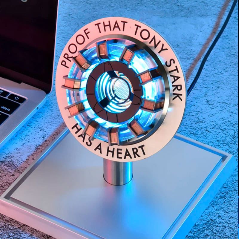 Reator Maglev da Armadura do Homem de Ferro - Tony Stark Has a Heart - Mercado de Luxo - O Maior E-Commerce de Bens, Produtos e Serviços de Luxo do Brasil.