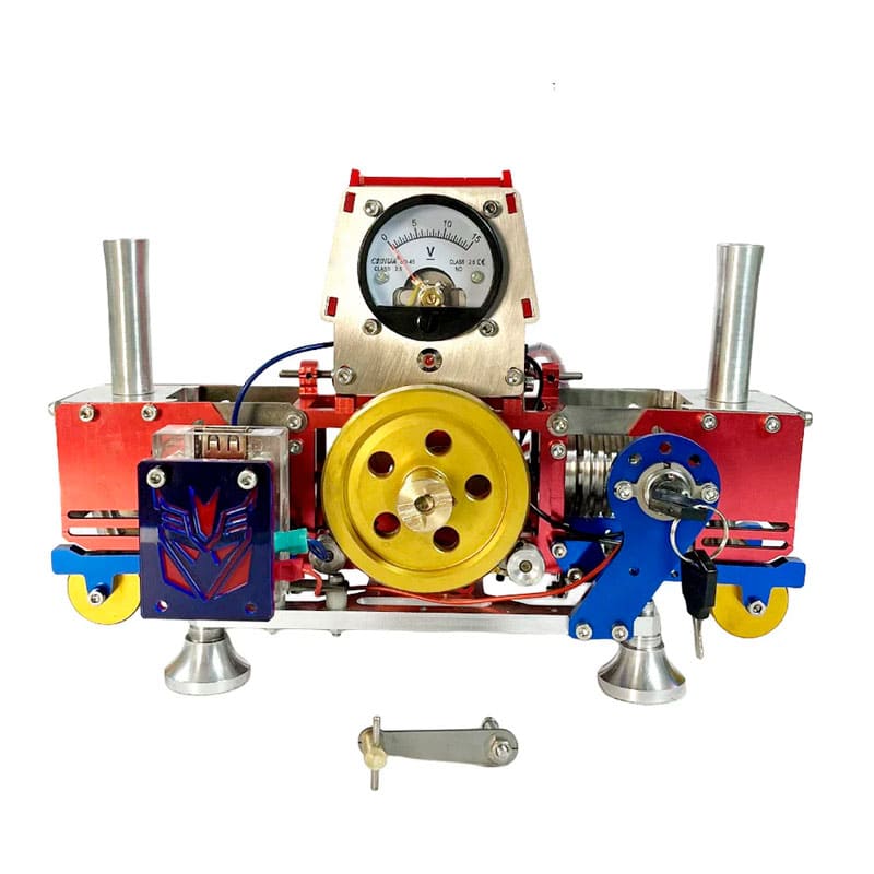 Conjunto de Geradores de Energia Térmica Stirling de Cilindro Duplo - Mercado de Luxo - O Maior E-Commerce de Bens, Produtos e Serviços de Luxo do Brasil.