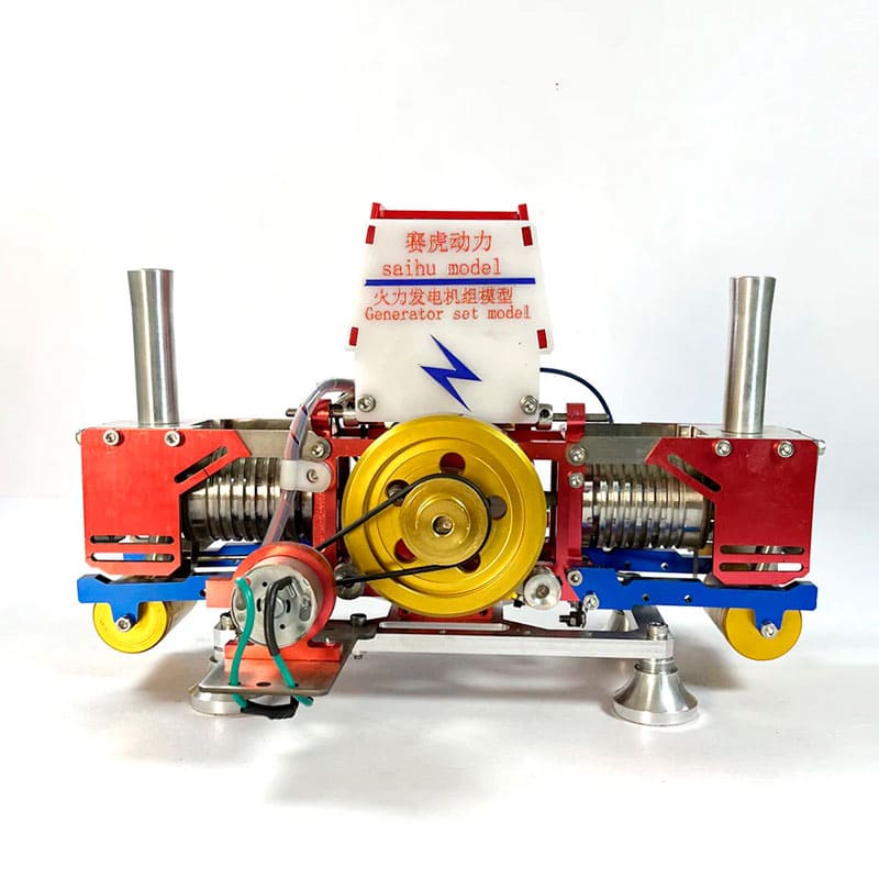 Conjunto de Geradores de Energia Térmica Stirling de Cilindro Duplo - Mercado de Luxo - O Maior E-Commerce de Bens, Produtos e Serviços de Luxo do Brasil.