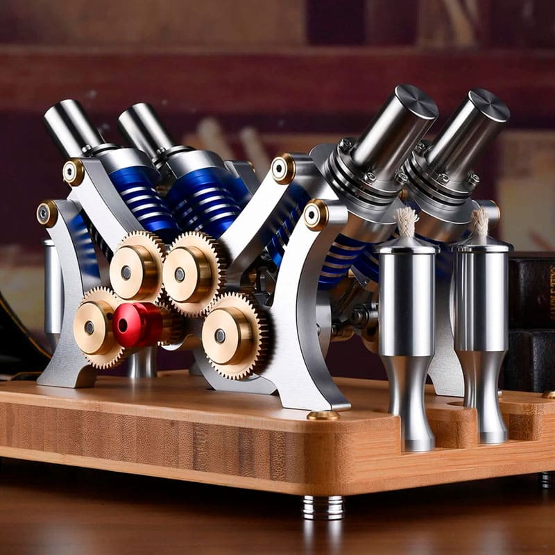 Motor Stirling de precisão e Aalto Desempenho série M20-TZ-V4 - Mercado de Luxo - O Maior E-Commerce de Bens, Produtos e Serviços de Luxo do Brasil.