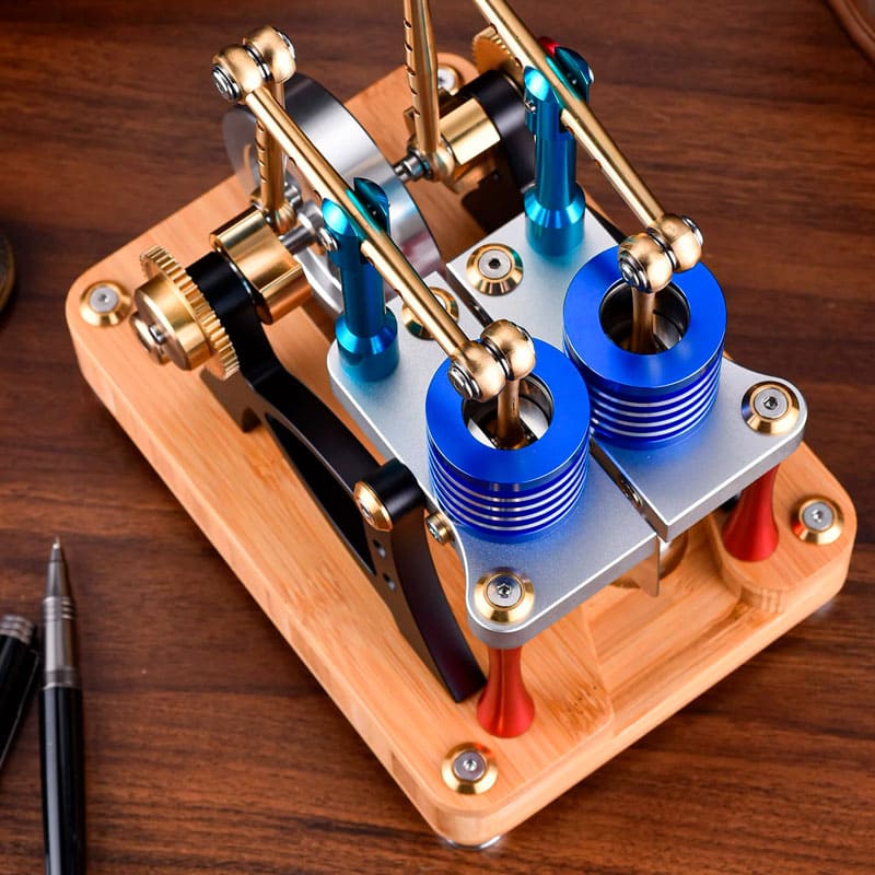 Motor Stirling de precisão e Aalto Desempenho série M20-T - Mercado de Luxo - O Maior E-Commerce de Bens, Produtos e Serviços de Luxo do Brasil.