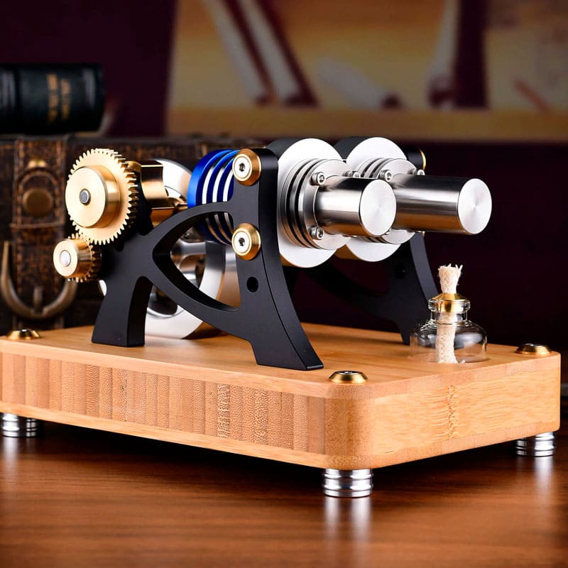 Motor Stirling de precisão e Aalto Desempenho série M20-W-01 - Mercado de Luxo - O Maior E-Commerce de Bens, Produtos e Serviços de Luxo do Brasil.