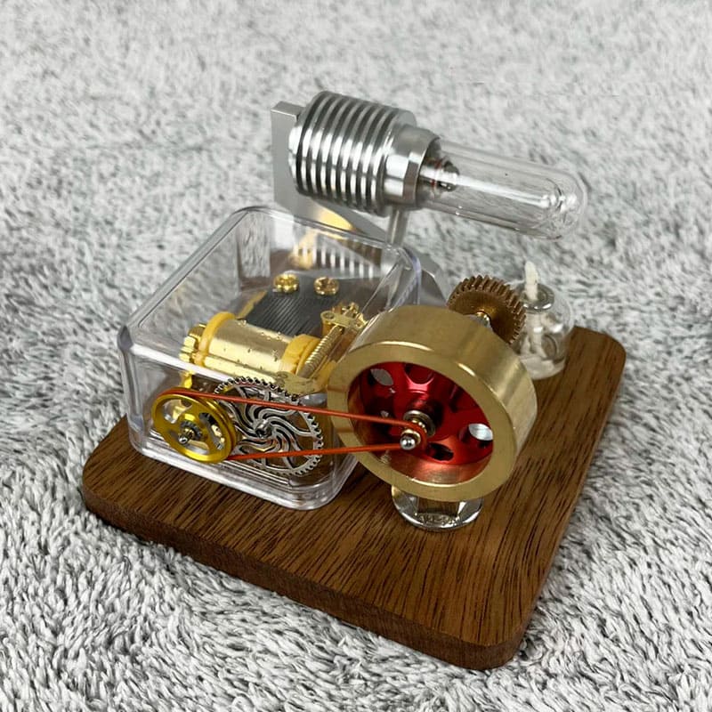 Caixa de Música do Motor Stirling - Mercado de Luxo - O Maior E-Commerce de Bens, Produtos e Serviços de Luxo do Brasil.