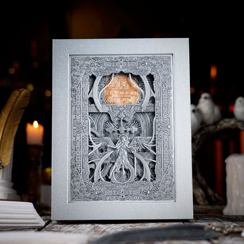 Baralho Edição Limitada Halidom Silver Sacred 2 Unidades - Prata e Preto - Mercado de Luxo - O Maior E-Commerce de Bens, Produtos e Serviços de Luxo do Brasil.