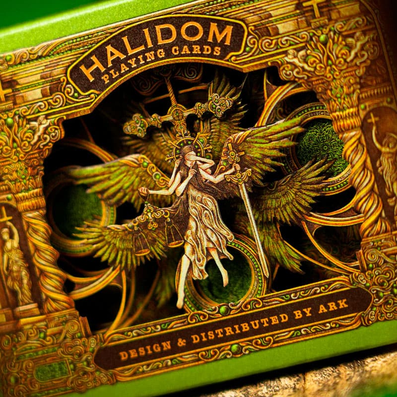 Baralho Edição Limitada Halidom Leather Box 1 Unidade - Verde - Mercado de Luxo - O Maior E-Commerce de Bens, Produtos e Serviços de Luxo do Brasil.