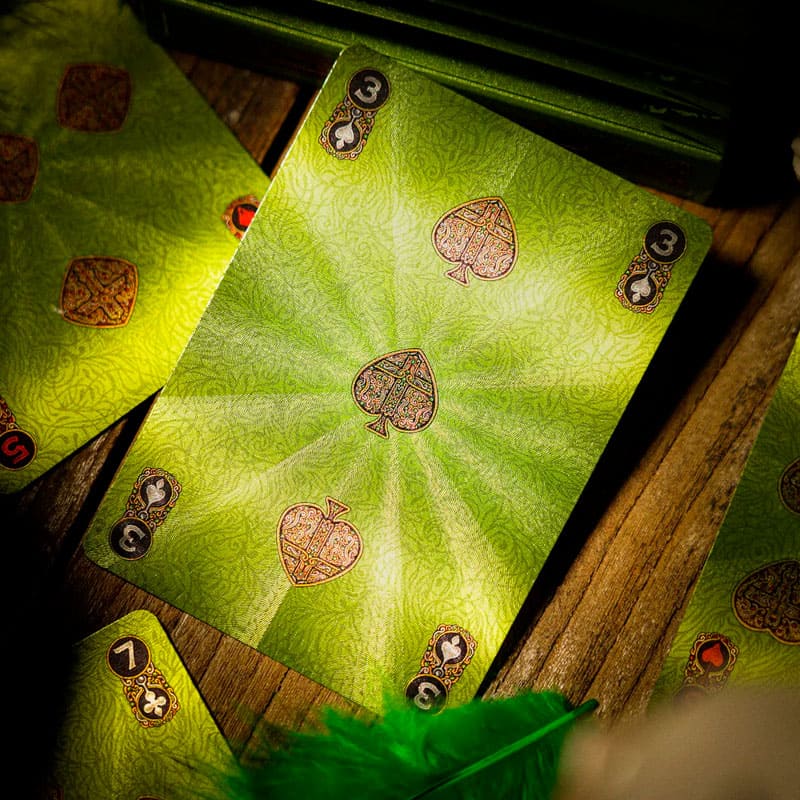 Baralho Edição Limitada Halidom Leather Box 1 Unidade - Verde - Mercado de Luxo - O Maior E-Commerce de Bens, Produtos e Serviços de Luxo do Brasil.