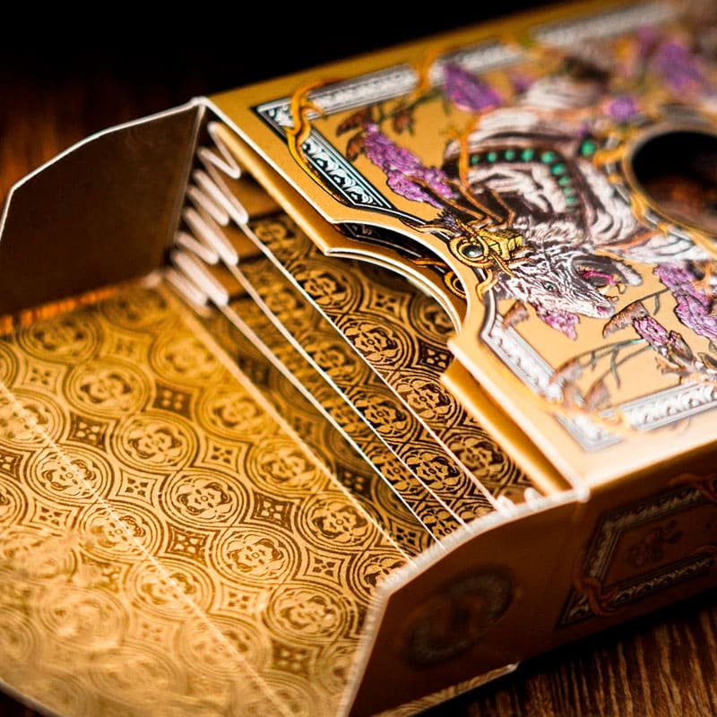 Baralho Edição Limitada White Tiger Frame 1 Unidade - Coffee Com o Quadro - Mercado de Luxo - O Maior E-Commerce de Bens, Produtos e Serviços de Luxo do Brasil.