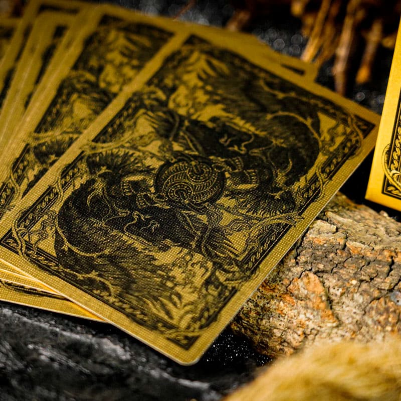 Baralho Edição Limitada Vermilion Bird Black Gold 2 Unidades - Prata e Dourado - Mercado de Luxo - O Maior E-Commerce de Bens, Produtos e Serviços de Luxo do Brasil.