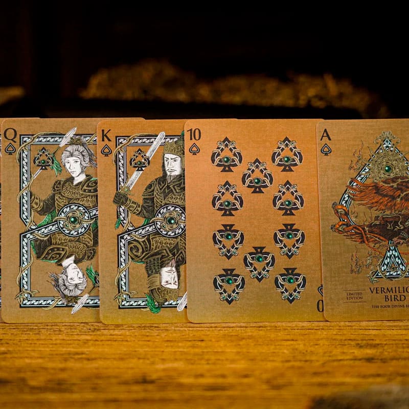 Baralho Edição Limitada Vermilion Bird Frame 1 Unidade - Coffee Com o Quadro - Mercado de Luxo - O Maior E-Commerce de Bens, Produtos e Serviços de Luxo do Brasil.