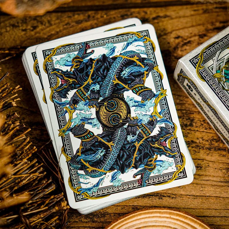 Baralho Edição Limitada Black Tortoise Classic 2 Unidades - Preto e Branco - Mercado de Luxo - O Maior E-Commerce de Bens, Produtos e Serviços de Luxo do Brasil.