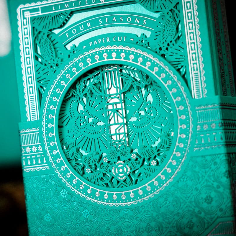 Baralho Edição Limitada Four Seasons Leather Box 1 Unidade - Azul - Mercado de Luxo - O Maior E-Commerce de Bens, Produtos e Serviços de Luxo do Brasil.