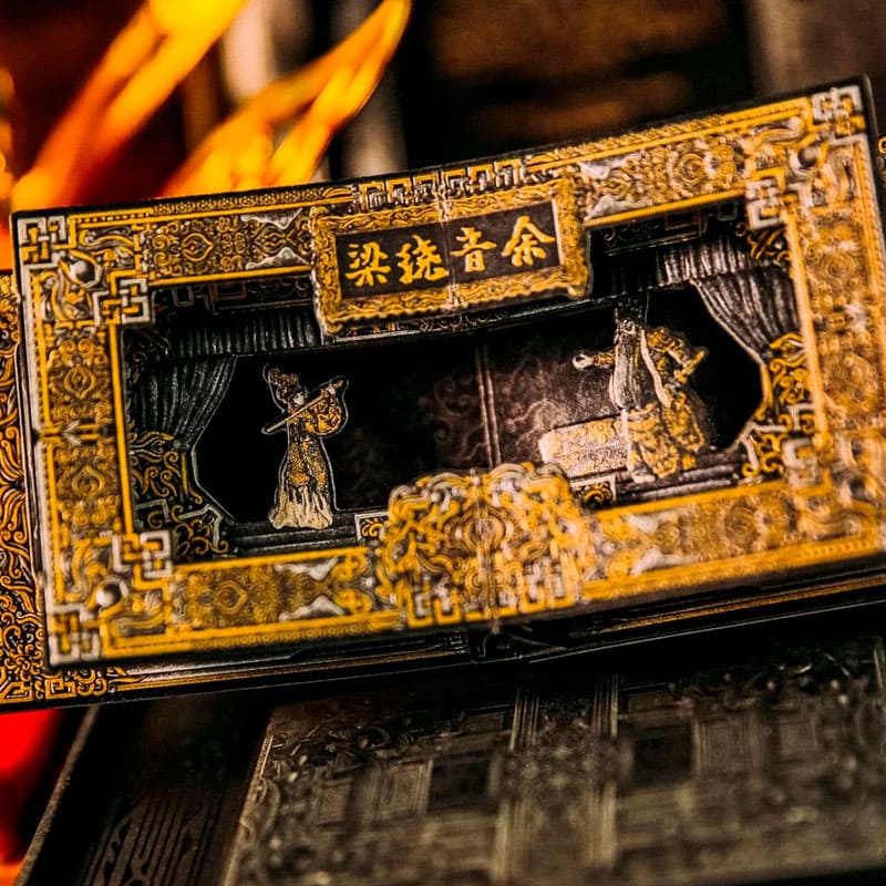 Baralho Edição Limitada After Sound Dark Flare 2 Unidades - Preto Dourado e Prata - Mercado de Luxo - O Maior E-Commerce de Bens, Produtos e Serviços de Luxo do Brasil.