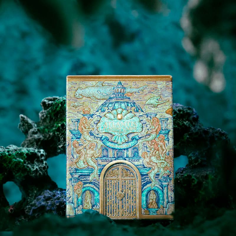 Baralho Edição Limitada Atlantis Standard 1 Unidade - Azul - Mercado de Luxo - O Maior E-Commerce de Bens, Produtos e Serviços de Luxo do Brasil.