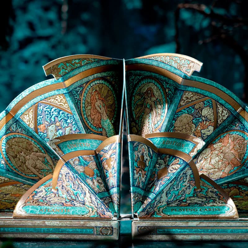 Baralho Edição Limitada Atlantis Standard 1 Unidade - Azul - Mercado de Luxo - O Maior E-Commerce de Bens, Produtos e Serviços de Luxo do Brasil.