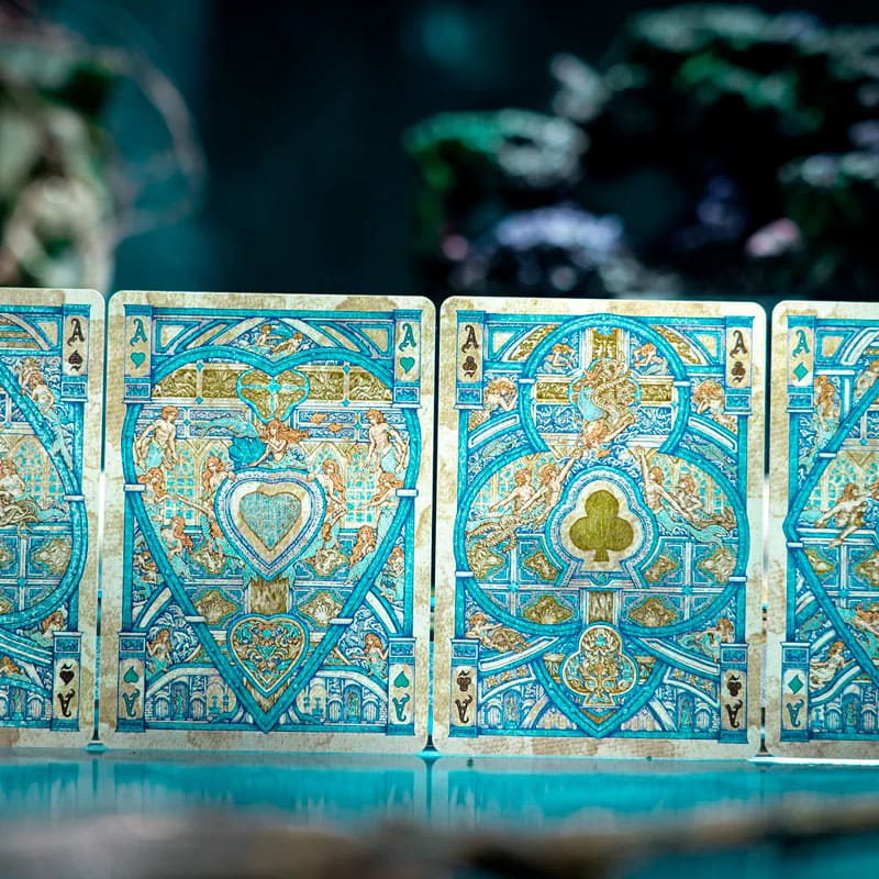 Baralho Edição Limitada Atlantis Standard 1 Unidade - Azul - Mercado de Luxo - O Maior E-Commerce de Bens, Produtos e Serviços de Luxo do Brasil.
