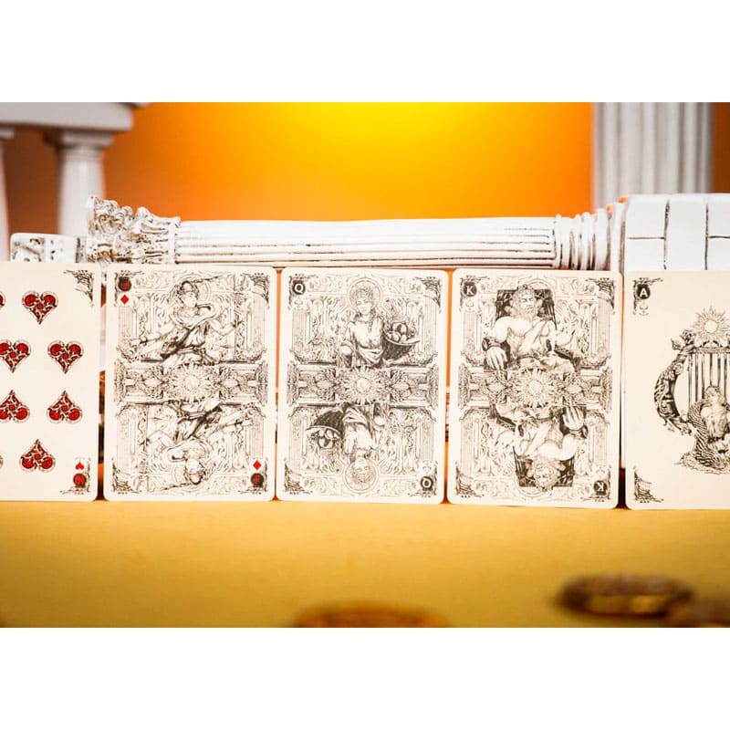 Baralho Edição Limitada Apollo Artist Box 2 Unidades - Vermelho e Dourado - Mercado de Luxo - O Maior E-Commerce de Bens, Produtos e Serviços de Luxo do Brasil.