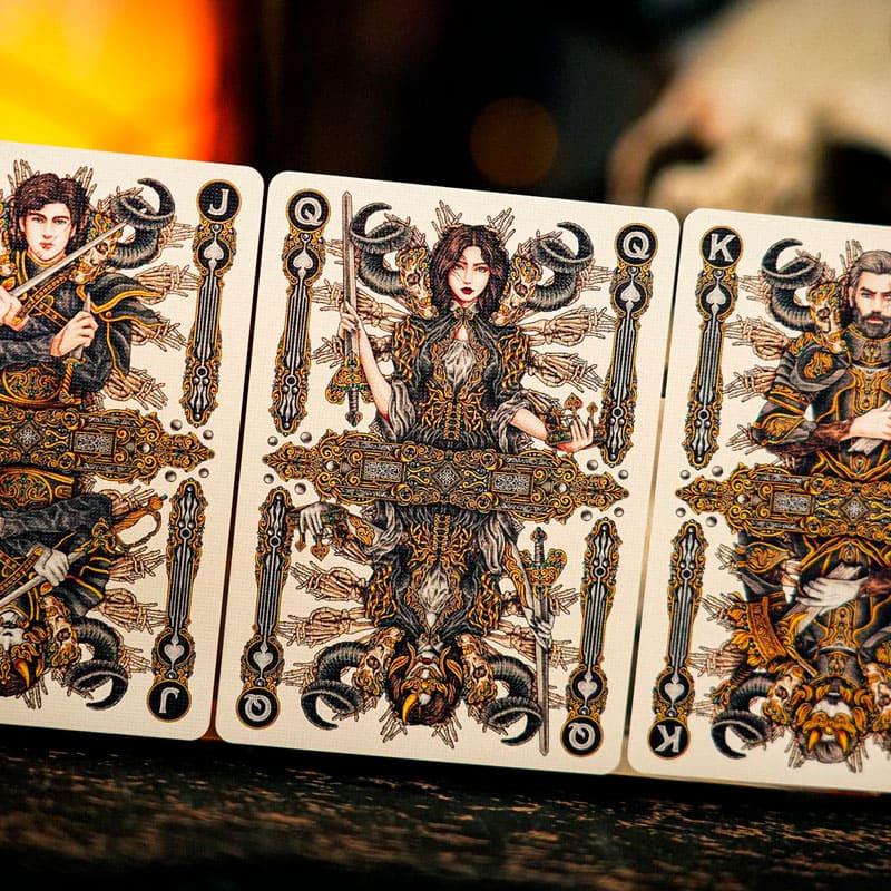 Baralho Edição Limitada Devildom Classic 2 Unidades - Colorido e Champanhe - Mercado de Luxo - O Maior E-Commerce de Bens, Produtos e Serviços de Luxo do Brasil.