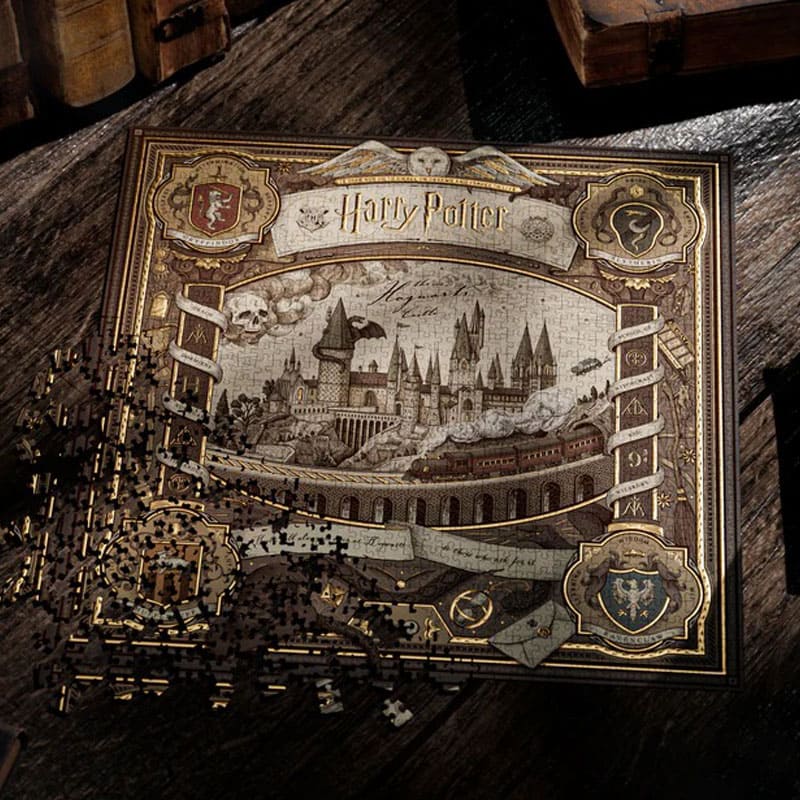 Quebra-Cabeça Harry Potter - 1.000 Peças - Mercado de Luxo - O Maior E-Commerce de Bens, Produtos e Serviços de Luxo do Brasil.