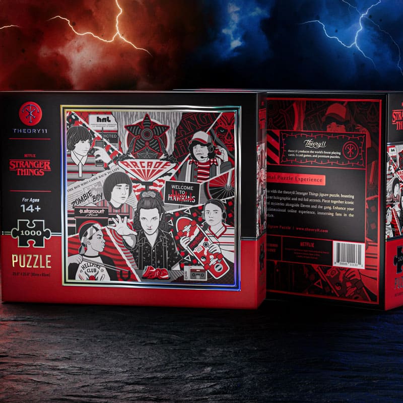 Quebra-Cabeça Stranger Things - 1.000 Peças - Mercado de Luxo - O Maior E-Commerce de Bens, Produtos e Serviços de Luxo do Brasil.
