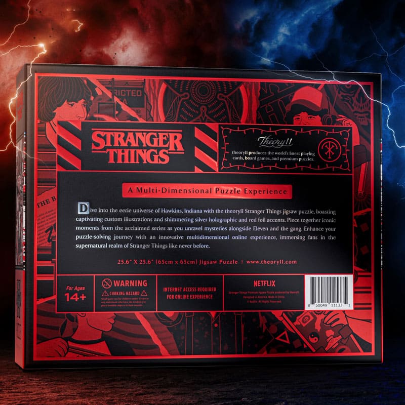 Quebra-Cabeça Stranger Things - 1.000 Peças - Mercado de Luxo - O Maior E-Commerce de Bens, Produtos e Serviços de Luxo do Brasil.