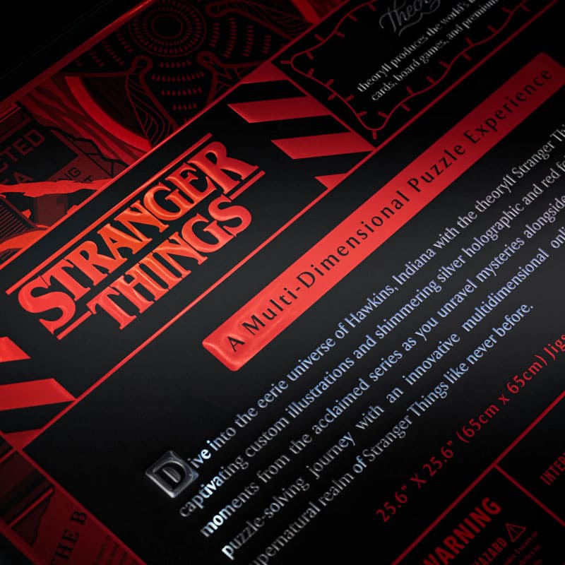 Quebra-Cabeça Stranger Things - 1.000 Peças - Mercado de Luxo - O Maior E-Commerce de Bens, Produtos e Serviços de Luxo do Brasil.