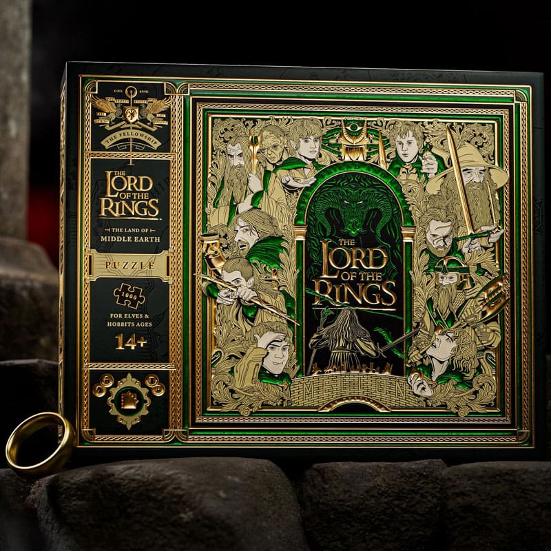 Quebra-Cabeça Lord of the Rings - 1.000 Peças - Mercado de Luxo - O Maior E-Commerce de Bens, Produtos e Serviços de Luxo do Brasil.