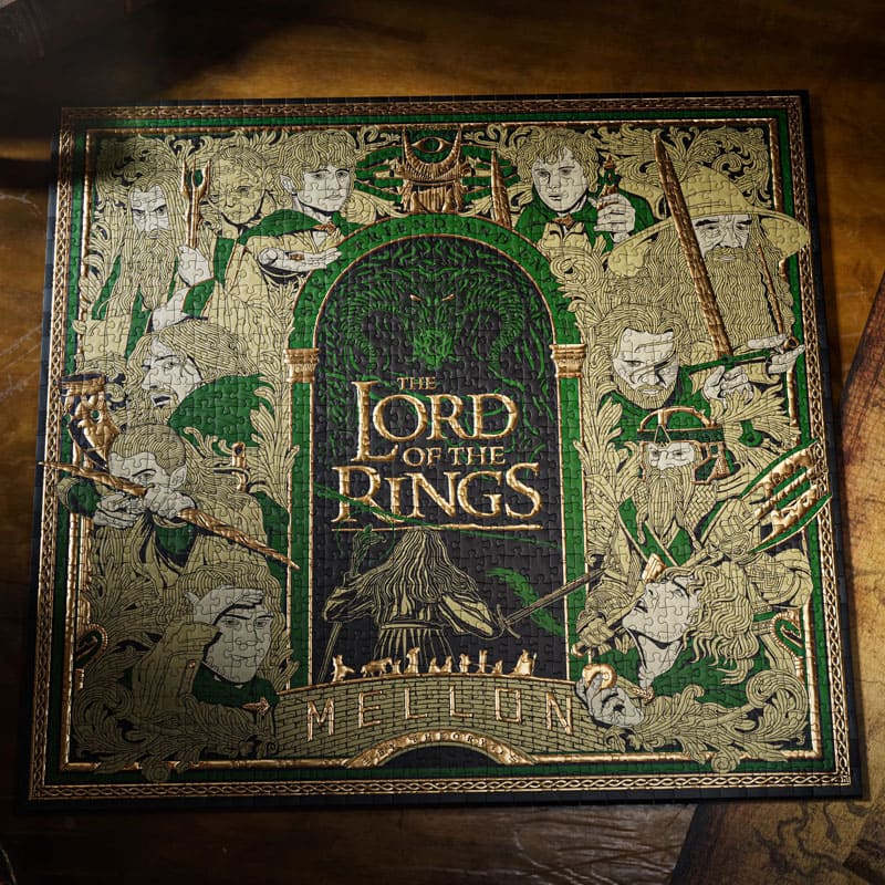 Quebra-Cabeça Lord of the Rings - 1.000 Peças - Mercado de Luxo - O Maior E-Commerce de Bens, Produtos e Serviços de Luxo do Brasil.