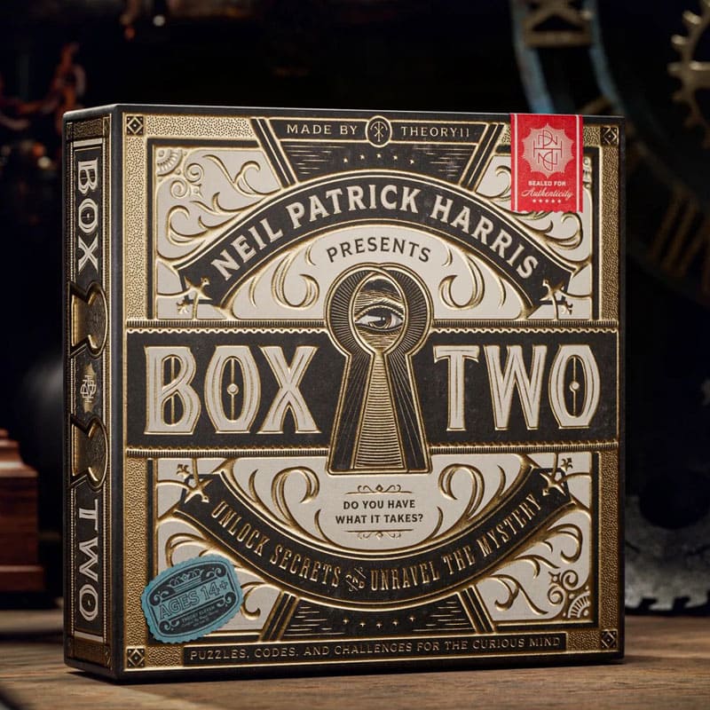 Jogo de Tabuleiro Box Two by Neil Patrick Harris - Mercado de Luxo - O Maior E-Commerce de Bens, Produtos e Serviços de Luxo do Brasil.