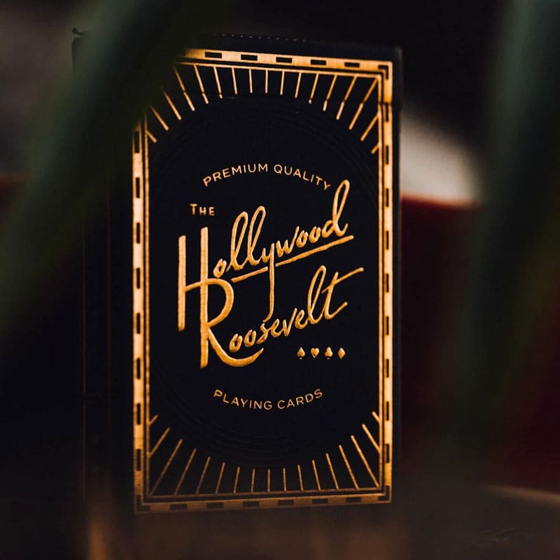 Baralho The Hollywood Roosevelt 1927 3 Unidades - Mercado de Luxo - O Maior E-Commerce de Bens, Produtos e Serviços de Luxo do Brasil.