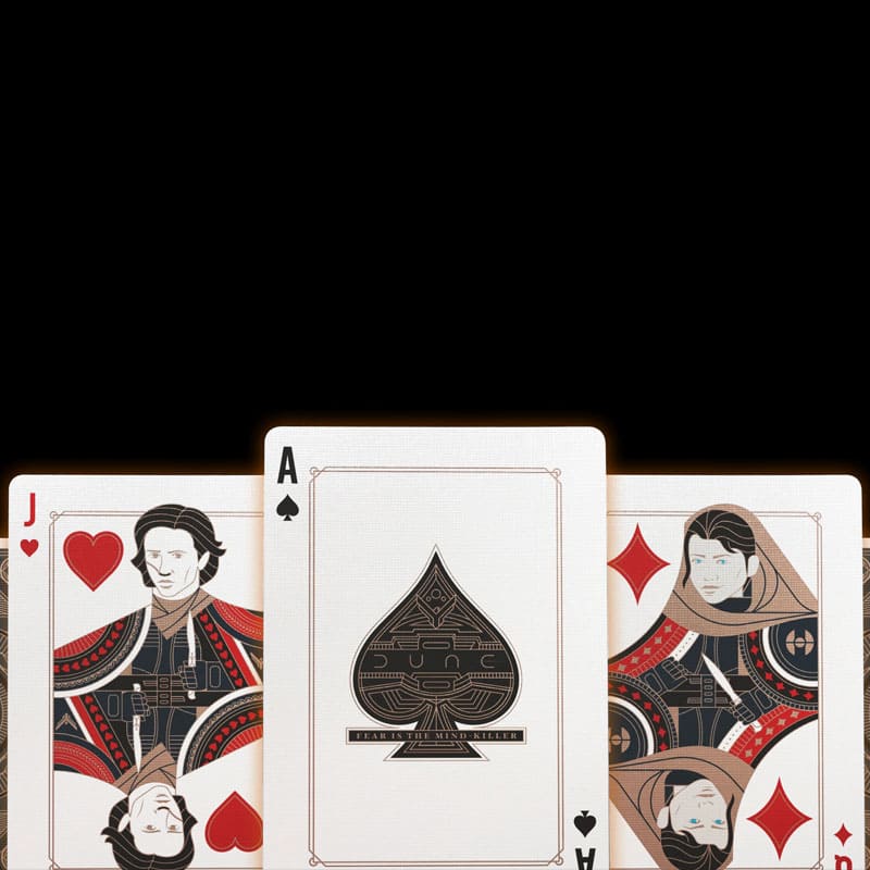 Baralho Duna The Arrakis 3 Unidades - Mercado de Luxo - O Maior E-Commerce de Bens, Produtos e Serviços de Luxo do Brasil.