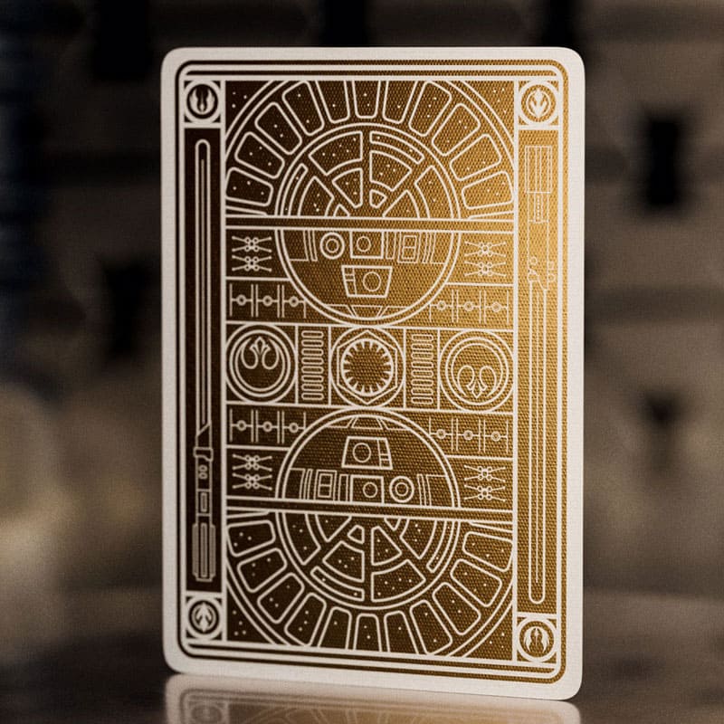 Baralho Star Wars Gold Edition 3 Unidades - Mercado de Luxo - O Maior E-Commerce de Bens, Produtos e Serviços de Luxo do Brasil.