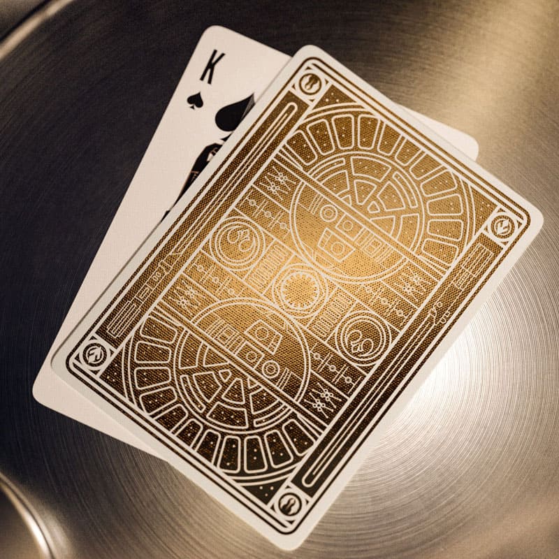 Baralho Star Wars Gold Edition 3 Unidades - Mercado de Luxo - O Maior E-Commerce de Bens, Produtos e Serviços de Luxo do Brasil.