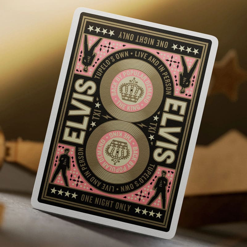 Baralho Elvis Tribute to The King of Rock & Roll 3 Unidades - Mercado de Luxo - O Maior E-Commerce de Bens, Produtos e Serviços de Luxo do Brasil.