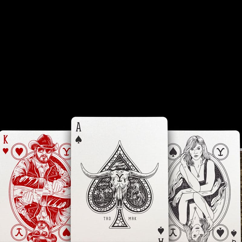 Baralho Yellowstone 3 Unidades - Mercado de Luxo - O Maior E-Commerce de Bens, Produtos e Serviços de Luxo do Brasil.