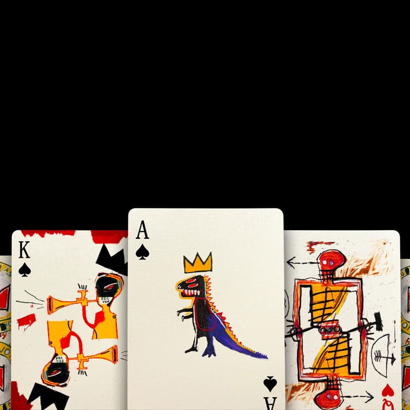 Baralho by Jean-Michel Basquiat 3 Unidades - Mercado de Luxo - O Maior E-Commerce de Bens, Produtos e Serviços de Luxo do Brasil.