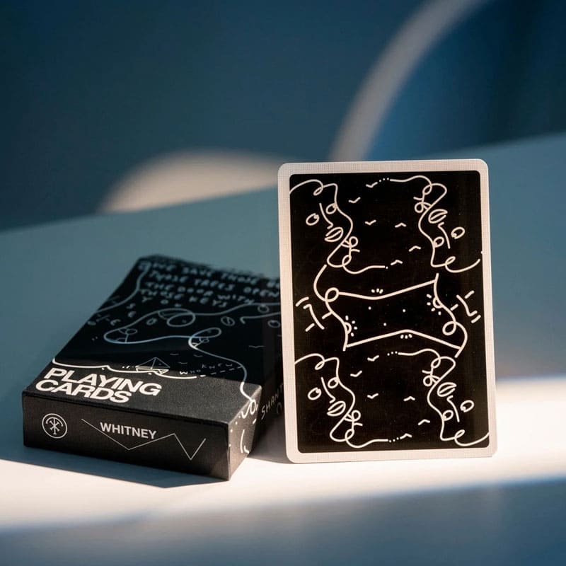 Baralho Shantell Martin The Whitney Museum of American Art 4 Unidades - Preto e Branco - Mercado de Luxo - O Maior E-Commerce de Bens, Produtos e Serviços de Luxo do Brasil.