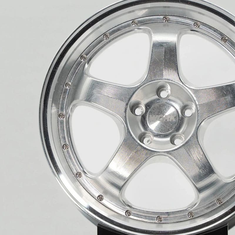 Mini Roda em Alumínio Work Meister S1 3P Diamond Silver - Mercado de Luxo - O Maior E-Commerce de Bens, Produtos e Serviços de Luxo do Brasil.